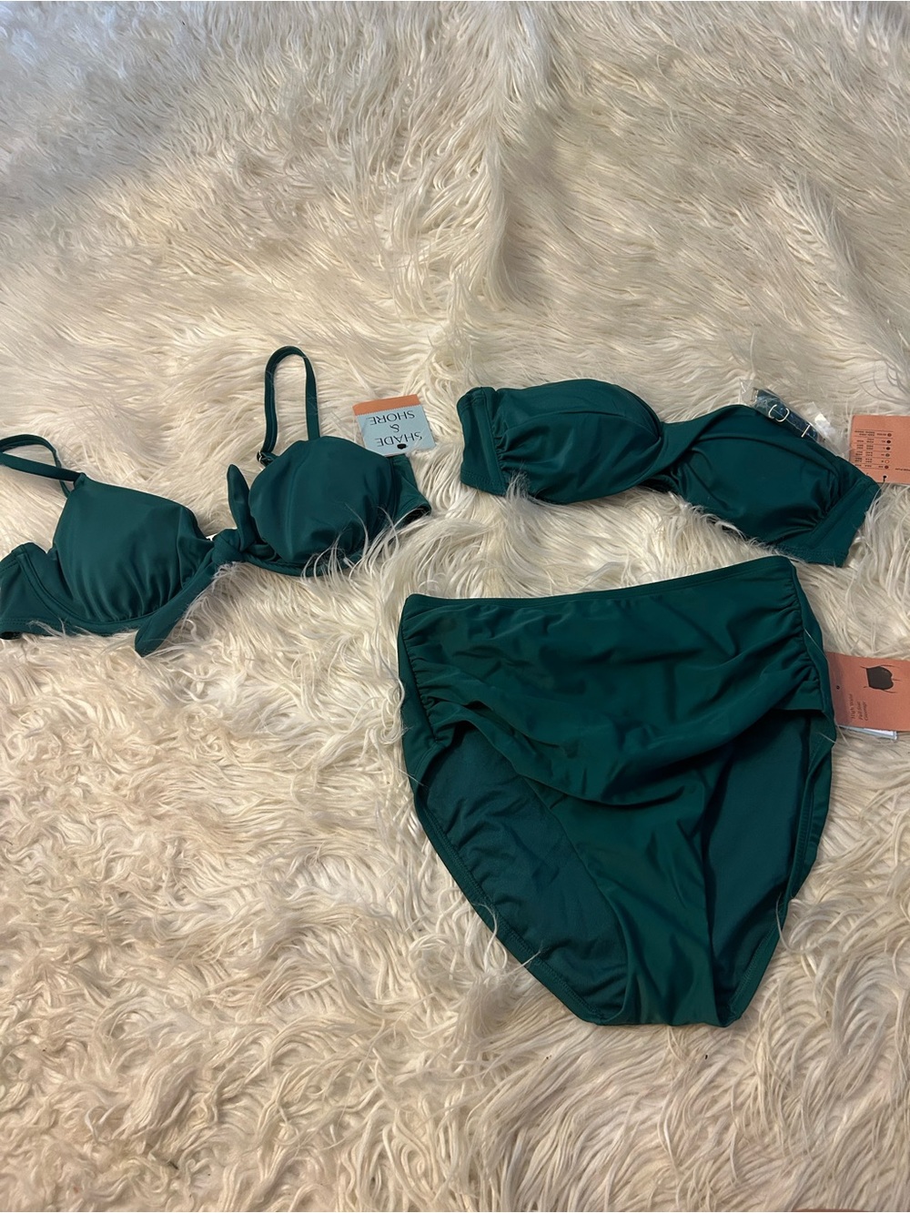 Women's Emerald Green Bikini Set